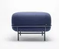 Navy blue UFA pouffe