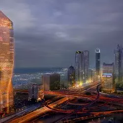 wizualizacja wieżowca Wasl Tower w Dubaju