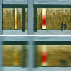 Mozaiki Wojciecha Fangora na Dworcu Warszawa Śródmieście