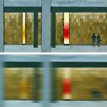 Mozaiki Wojciecha Fangora na Dworcu Warszawa Śródmieście