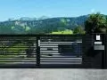 Brama aluminiowa z kolekcji LINEA