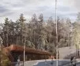 The new building functions as a traffic service for the Polish Fighting Poland Tourist Route