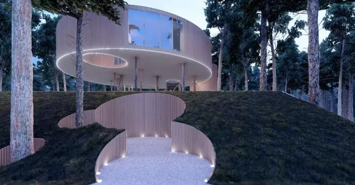 Projekt Tree House Mobius Architekci