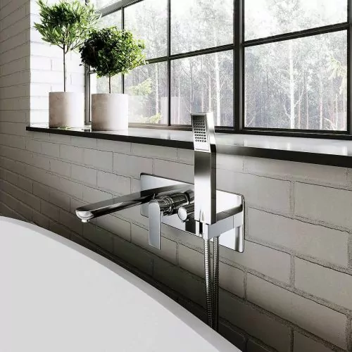 Concealed faucets for modern bathrooms