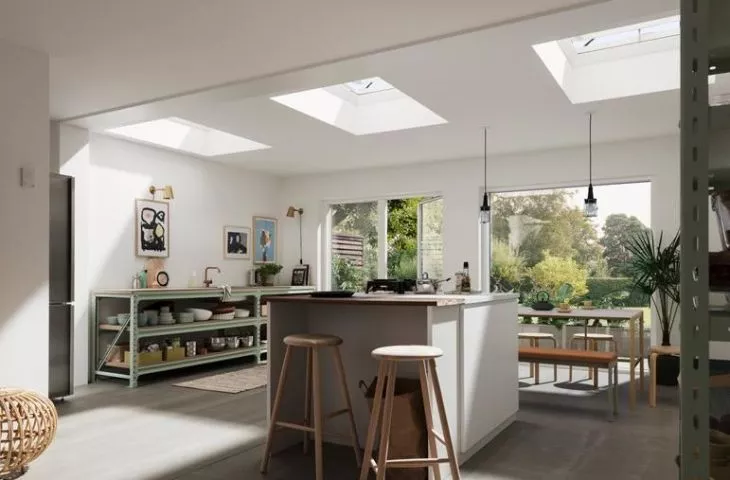 Daylight in buildings with flat roofs. Ways to illuminate rooms