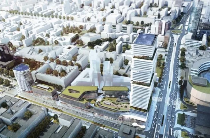 The center of Warsaw without development. PKP changes plans