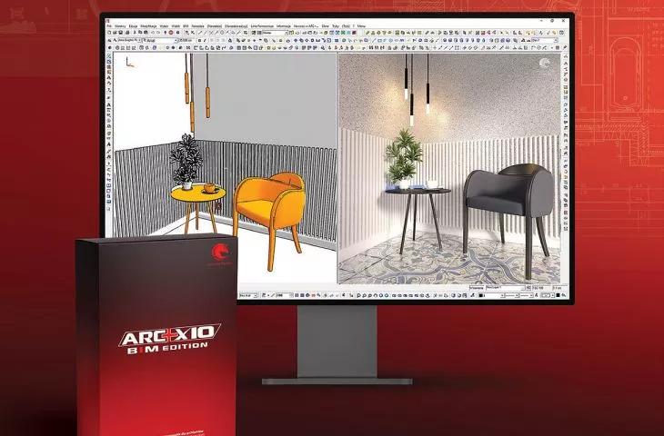 ARC+X10 BIM Edition Render PL - swoboda i przyjemność projektowania