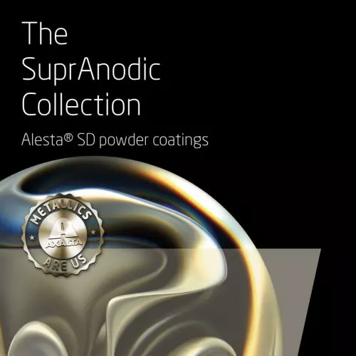 SuprAnodic - powder coatings with a metallic look. Inspiration in architecture and design