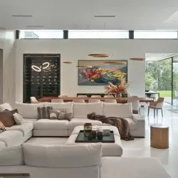 Wnętrze salonu domu pod Poznaniem