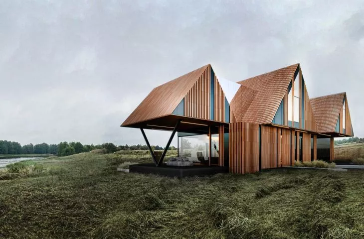 A contemporary version of the Brda summer house. RE: BRRRDA HOUSE by REFORM Architekt.