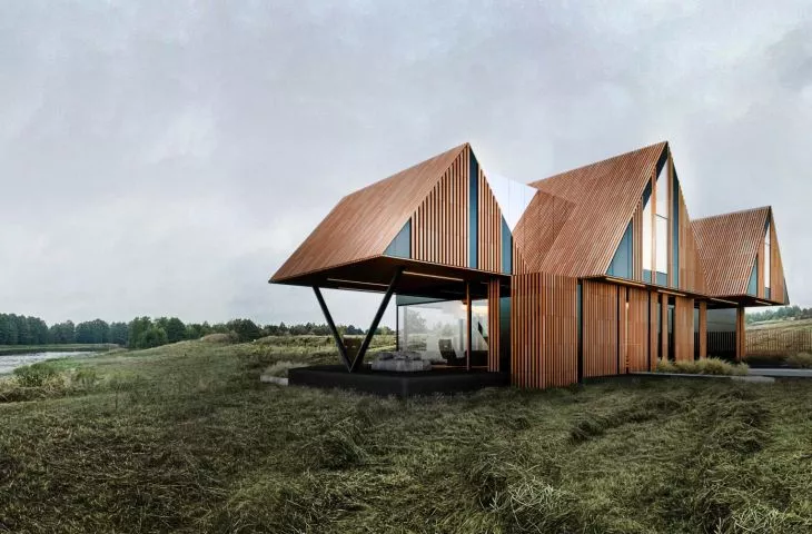 Współczesna wersja letniskowego domku Brda. RE: BRRRDA HOUSE projektu REFORM Architekt