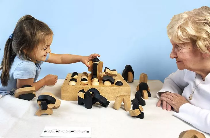 A game that connects generations. Totems designed by Magdalena Bojko-Michalak