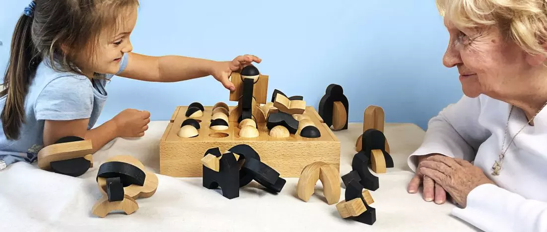A game that connects generations. Totems designed by Magdalena Bojko-Michalak