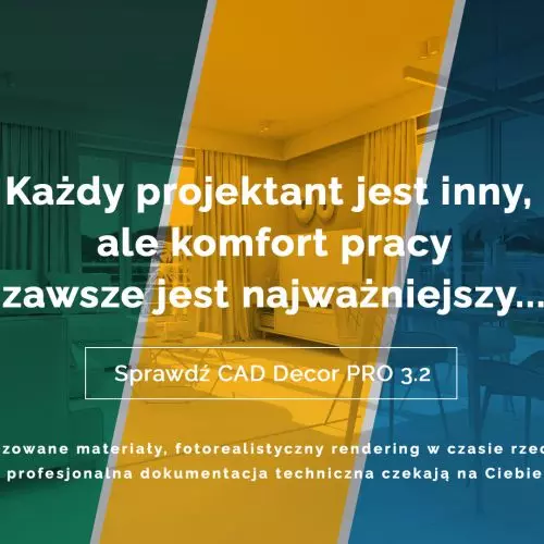 Zabawa i oszczędność czasu — nowe wersje programów CAD do aranżacji wnętrz