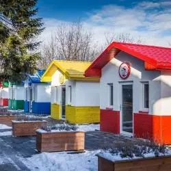 Psia Wioska przy Centrum Adopcyjnym Lecznicy Ada w Przemyślu