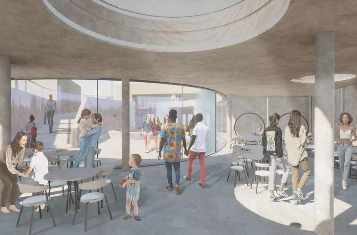 A space for everyone. Award-winning design of the Protolerance Center