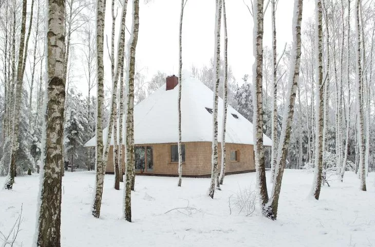 Mushroom House - a symbiosis of architecture and nature