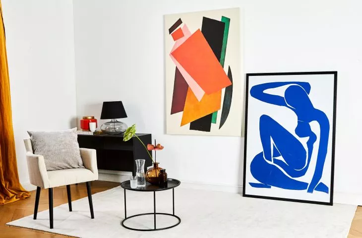 Interiors in an eccentric and artistic style! Arrangement tricks