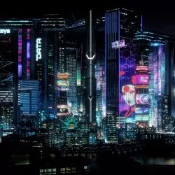 Night City z Cyberpunk 2077