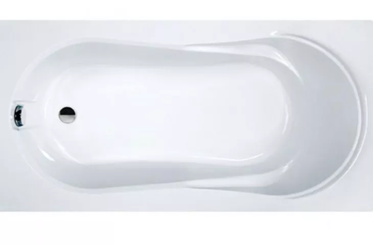 Rectangular bathtub WP/CL