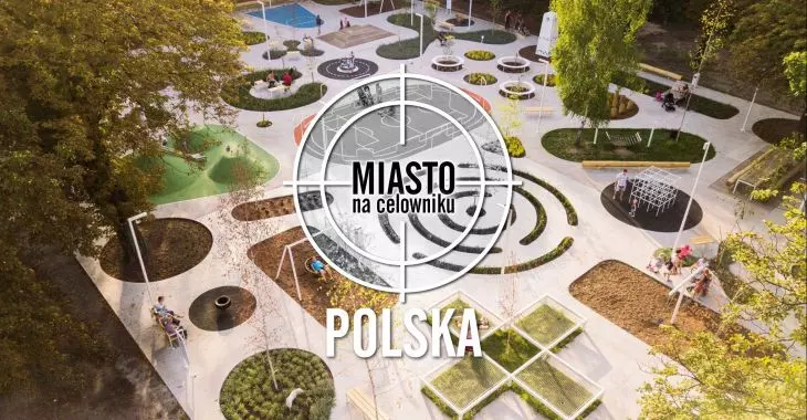 na zdjęciu w tle: Strefa Aktywności w Chorzowie projektu SLAS architekci