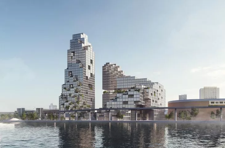 Spectrum. Design of Detroit's new waterfront in final of international competition