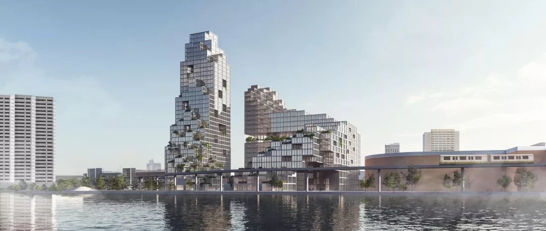 Spectrum. Projekt nowego waterfrontu Detroit w finale międzynarodowego konkursu