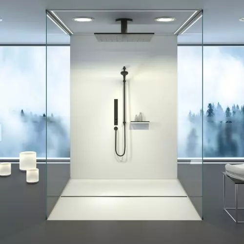 Linearis Infinity slotted shower drain by Kessel