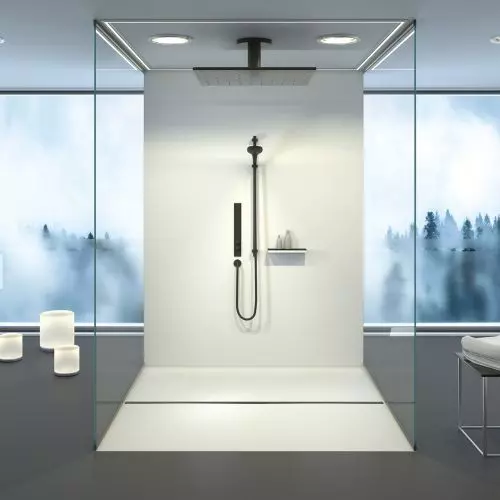 Prysznicowy odpływ szczelinowy Linearis Infinity firmy Kessel