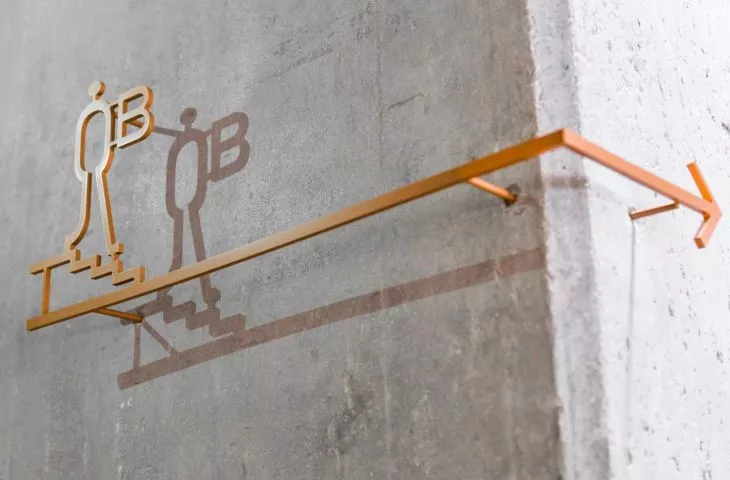 Wayfinding dla biurowca Centrum Południe projektu Studia Blisko