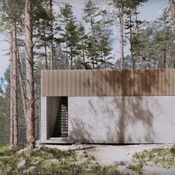 Projekt domu jogi w Portugalii