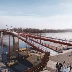 Kładka w Warszawie