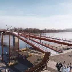 Kładka w Warszawie
