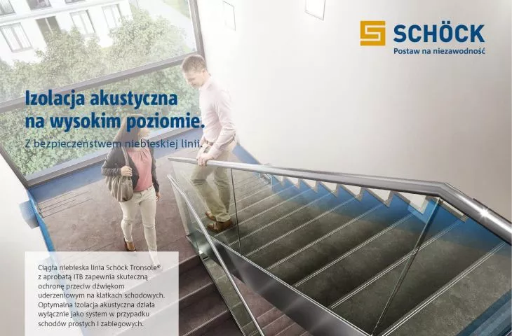Schöck Tronsole® - quiet comfort in residential and office buildings