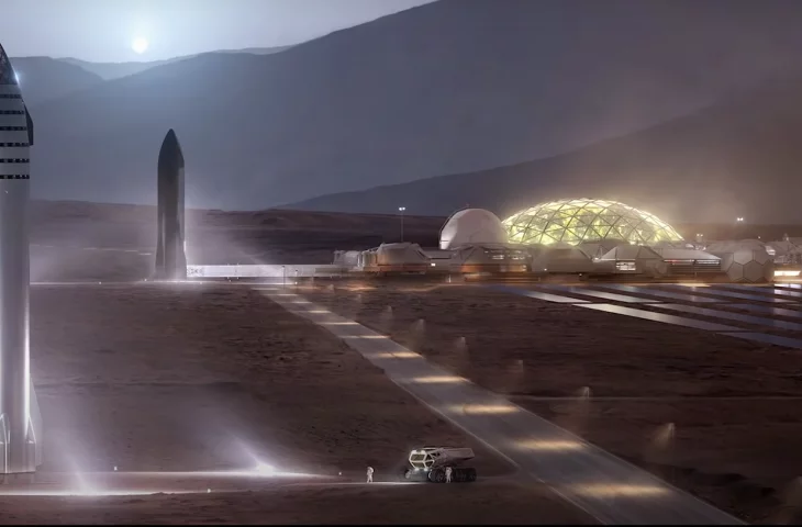 The first city on Mars. Fascinating video shows the future
