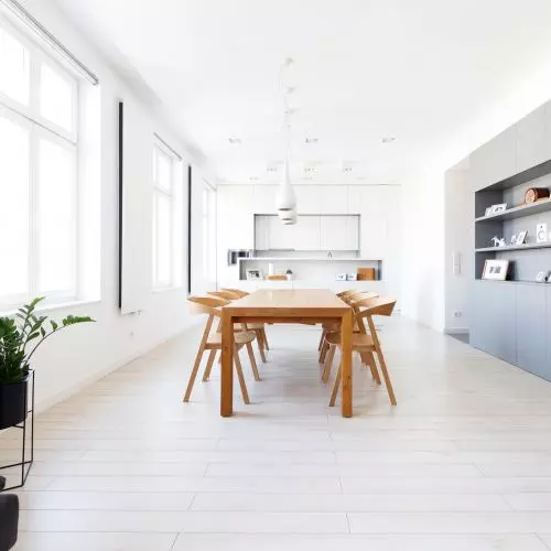Modern and functional apartment in a 100-year-old Katowice tenement house