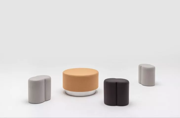 ROLL poufs