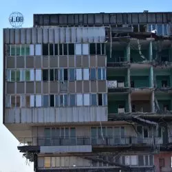 Wyburzanie hotelu