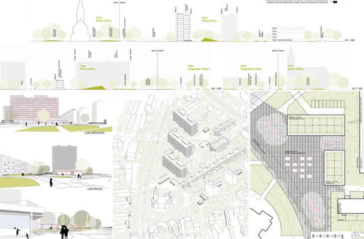 Konkurs urbanistyczno-architektoniczny na opracowanie koncepcji zagospodarowania fragmentu osiedla Celina Południe we Wrocławiu
