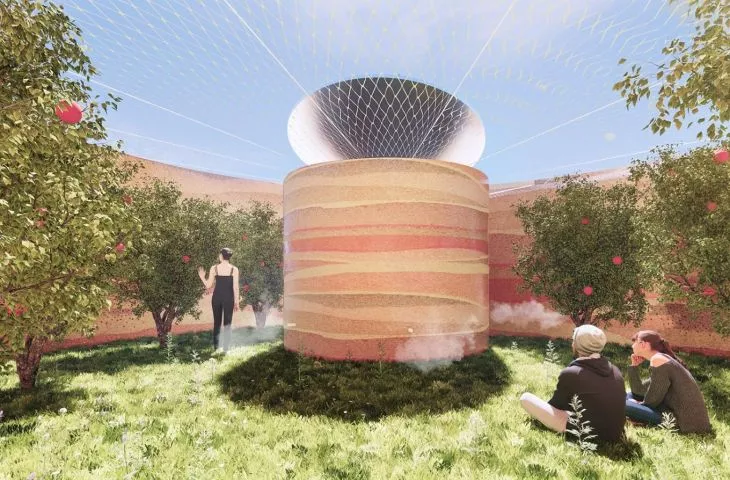 Spiralny ogród, czyli ekologiczny projekt Tamaga studio