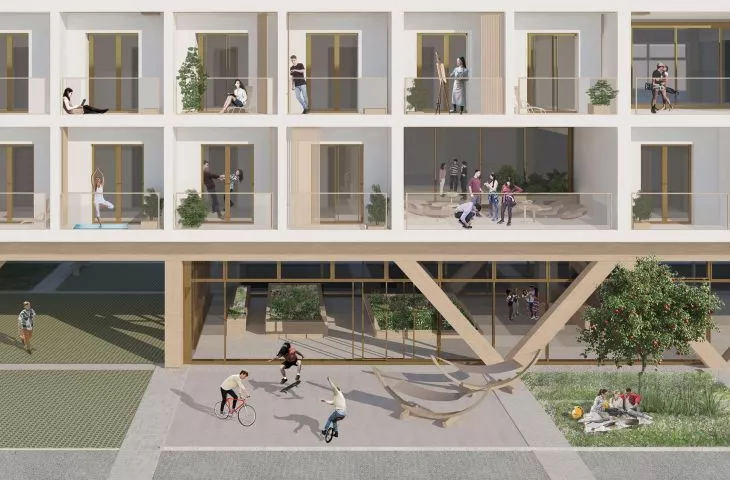 Asylum for homeless youth. Honorable mention for SafeHouse project