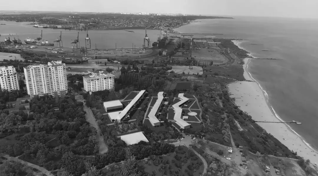 Jedna z wizualizacji projektu Sanatorium nad Morzem Czarnym
