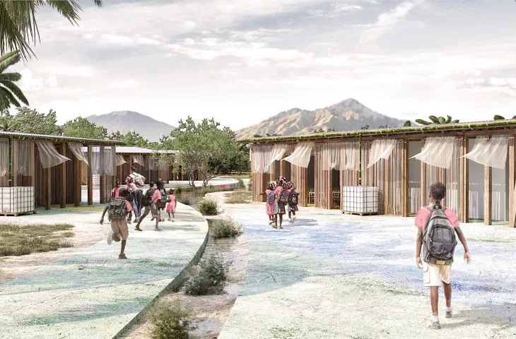 Architecture in the face of disasters. Design of a model rural school in Haiti