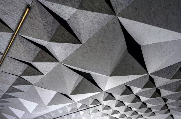Revolutionary and sensational HeartFelt® Origami ceilings from Hunter Douglas Architectural