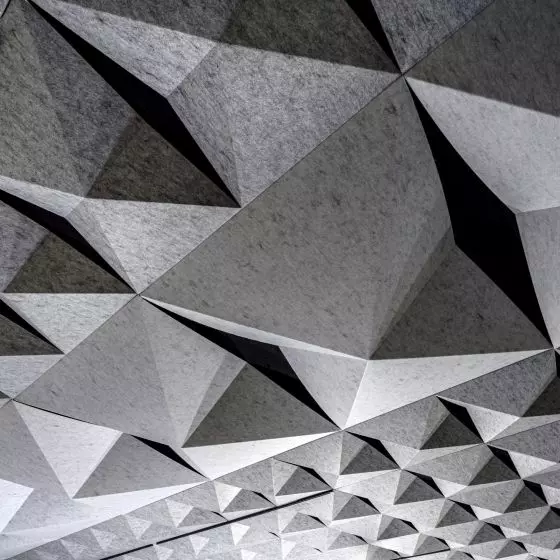 HeartFelt® Origami – nowy system sufitów filcowych