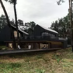 RE: REDWOOD HOUSE pośrodku lasu