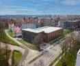 architekci chcieli wkomponować budynek w istniejącą tkankę urbanistyczną Gliwic