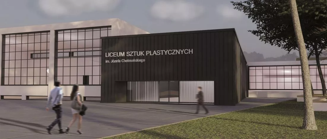 Katarzyna Kowalska – „Modernizacja i rozbudowa Liceum Sztuk Plastycznych w Nałęczowie”
