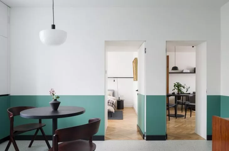 Apartment in a retro climate