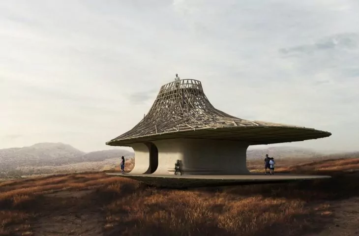 Viewpoint in Tanzania. Polish student's project the best in the world!